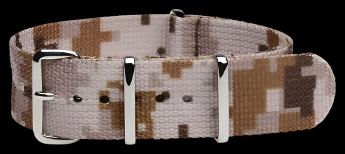 18mm US ACU Digital Camo Desert NATO Military Watch Strap - Image 3