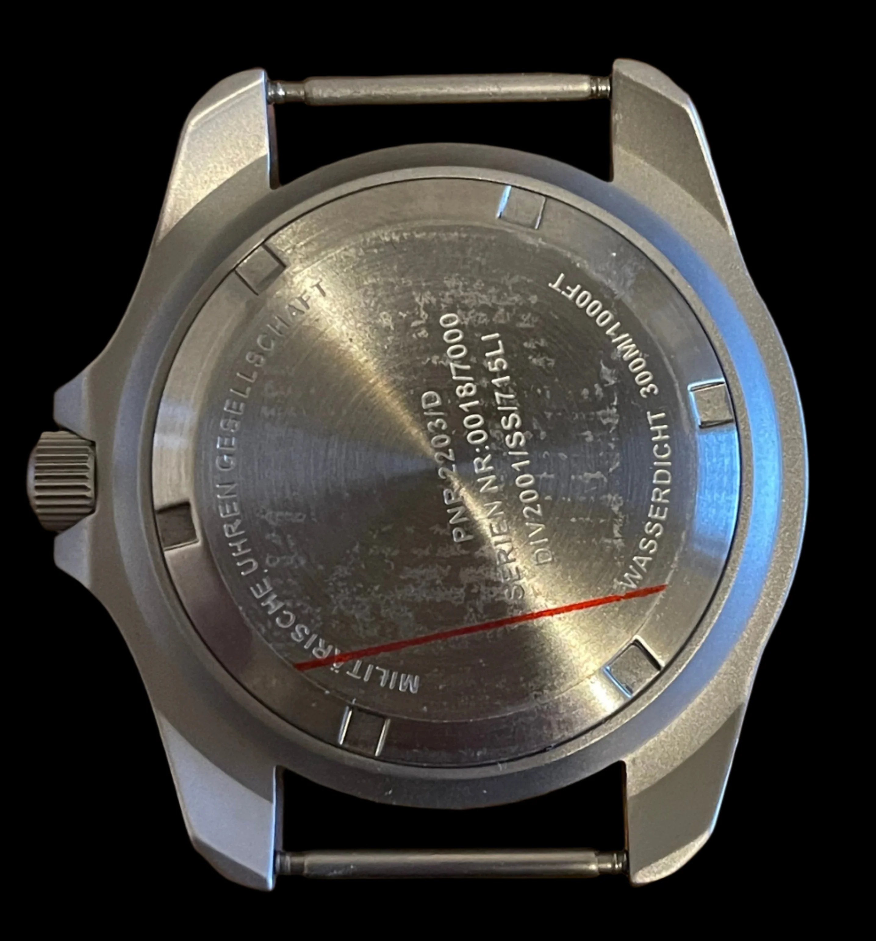 3 x 18mm, 20mm, 22mm or 24mm Pins Designed to Create the Appearance of a Military Watch with Fixed Solid Bars - Image 4