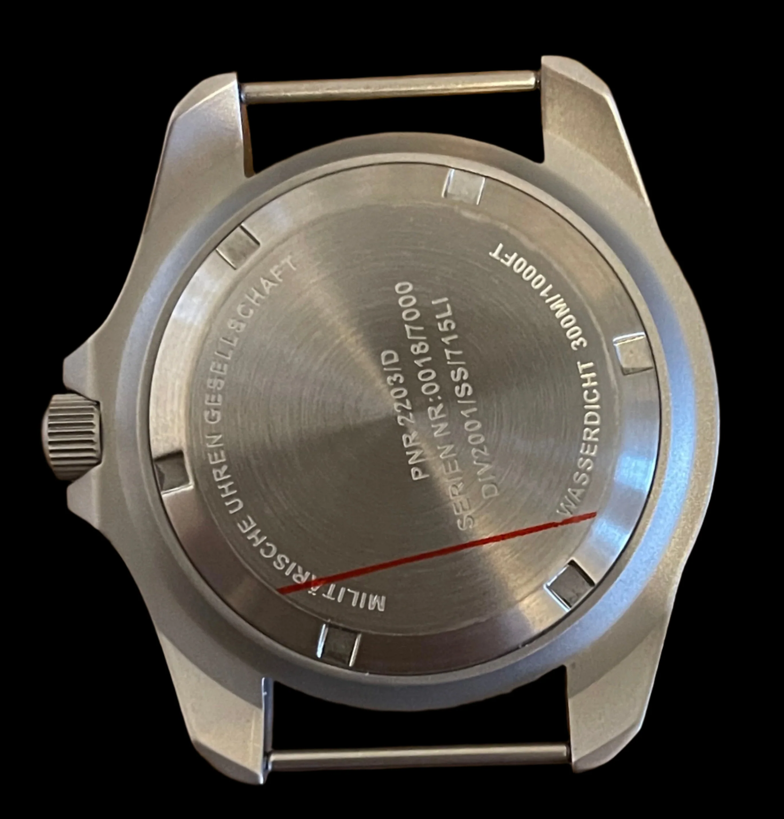 3 x 18mm, 20mm, 22mm or 24mm Pins Designed to Create the Appearance of a Military Watch with Fixed Solid Bars - Image 6
