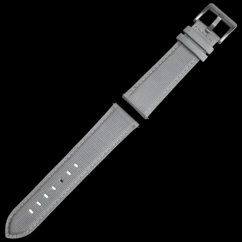 20mm Light Grey Sailcloth CORDURA® Watchstrap - Image 2