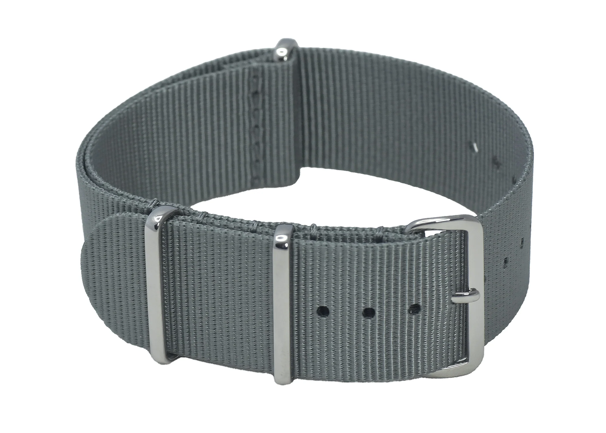 24mm Admiralty Grey NATO Military Watch Strap made from High Grade Nylon Webbing - Image 2