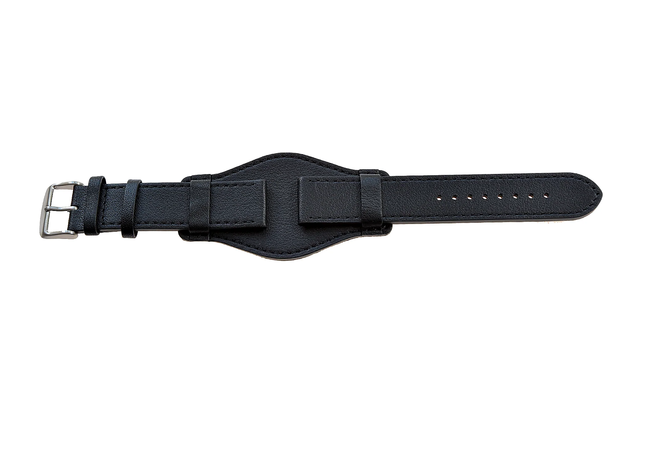 24mm German "Luftwaffe / Bund” Aviators Leather Military Watch Strap - Image 4