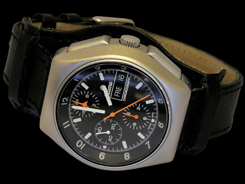 24mm German "Luftwaffe / Bund” Aviators Leather Military Watch Strap - Image 7