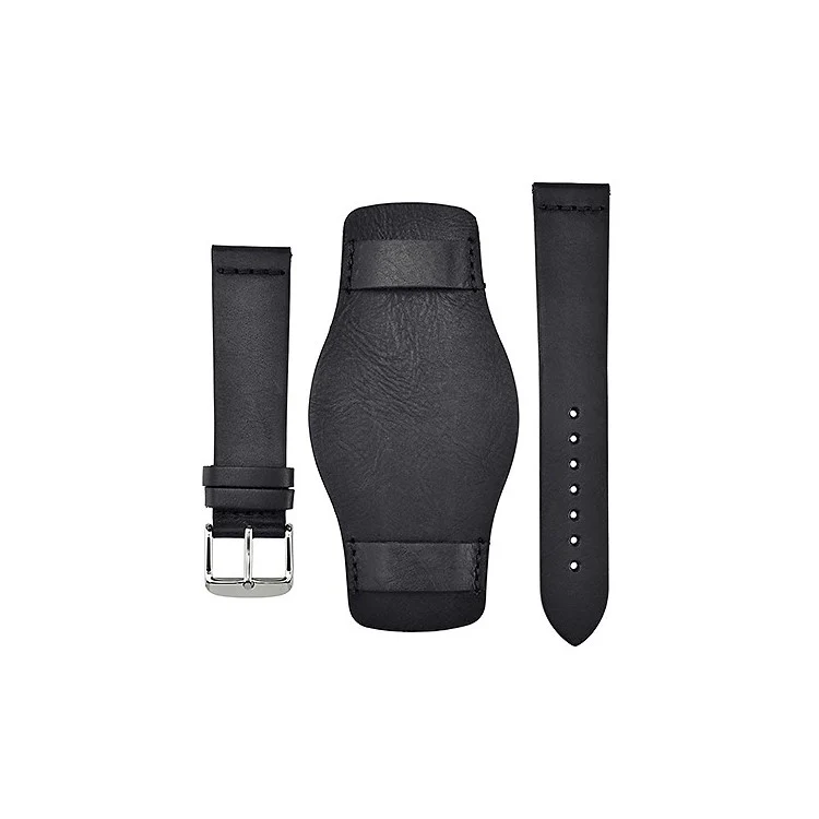 22mm German "Luftwaffe / Bund” Aviators Leather Military Watch Strap - Image 7