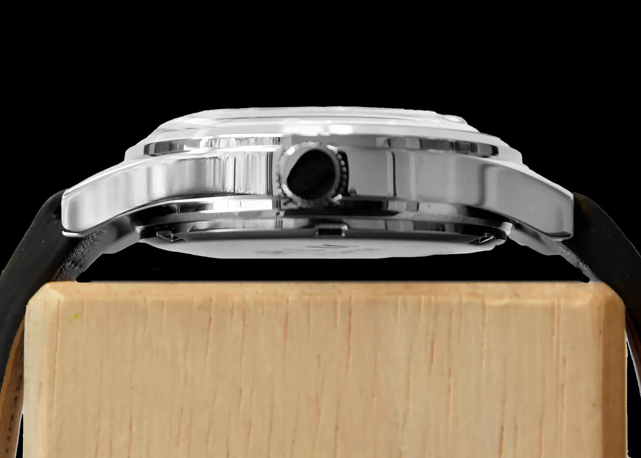 Aeschbach WW2 Pattern German Wehrmacht & Luftwaffe Dienstuhr (Army/Airforce Service Watch) with Sapphire Box Crystal and a 21 Jewel Automatic Mechanical Movement - Image 3