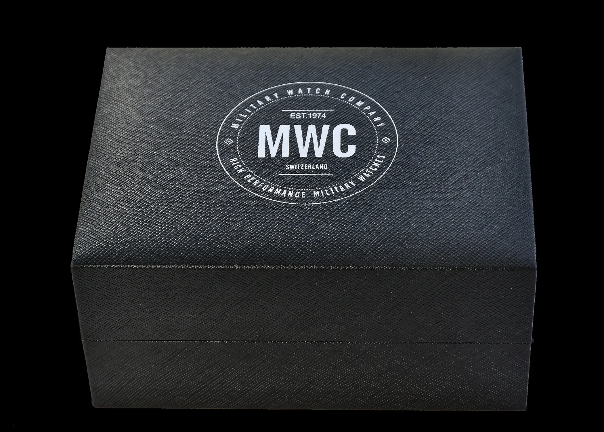 Brand New Current Pattern MWC Watch Box which takes one watch and two additional straps - Image 3