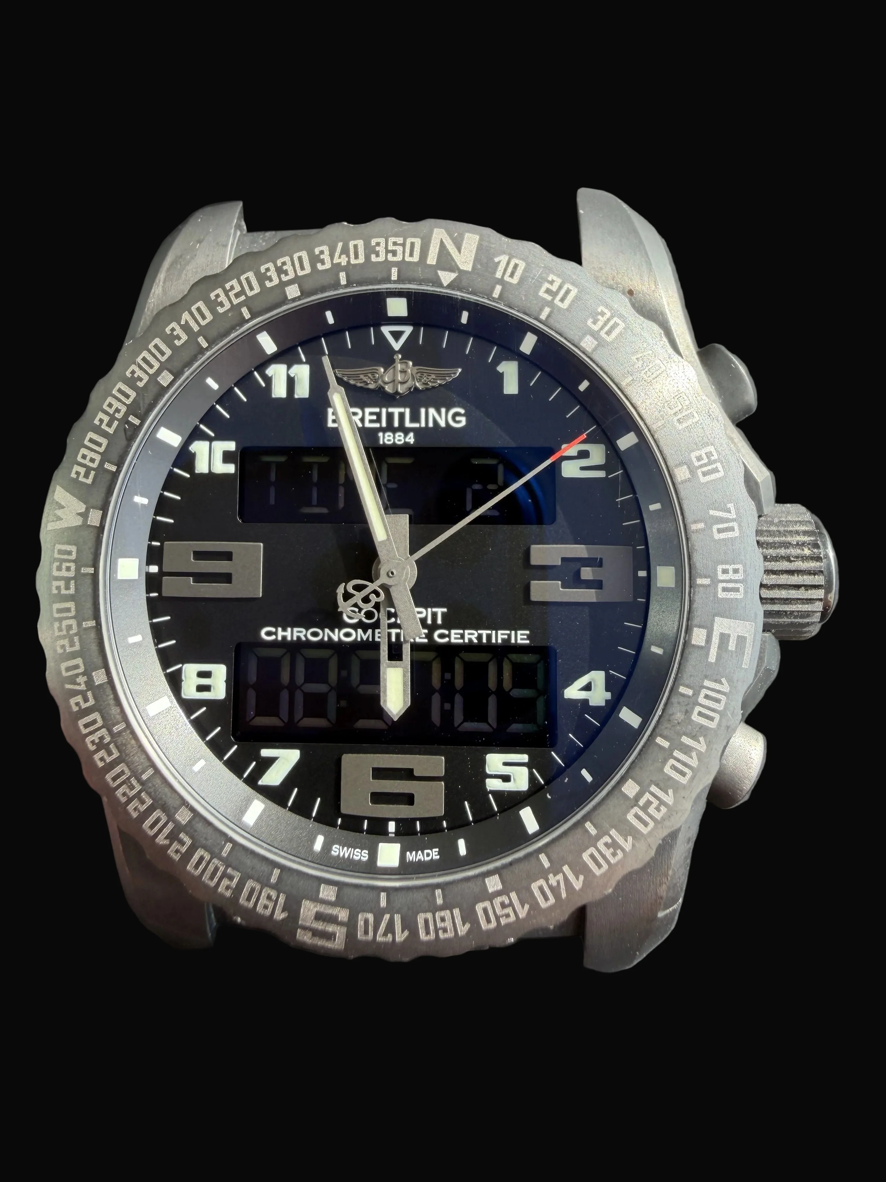 Breitling Cockpit B50 Pilots Watch - Excellent Condition (Serial No: 1807244) - Image 3