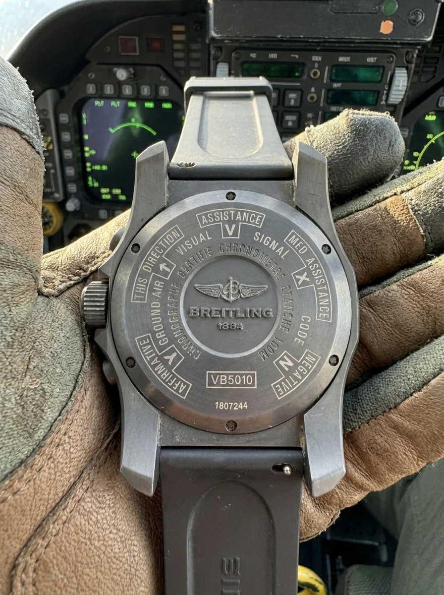 Breitling Cockpit B50 Pilots Watch - Excellent Condition (Serial No: 1807244) - Image 6