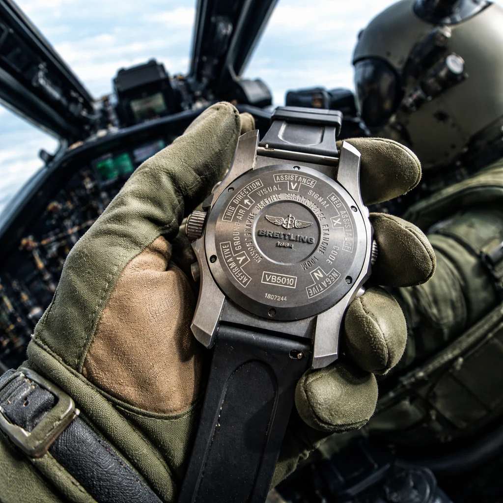 Breitling Cockpit B50 Pilots Watch - Excellent Condition (Serial No: 1807244) - Image 7