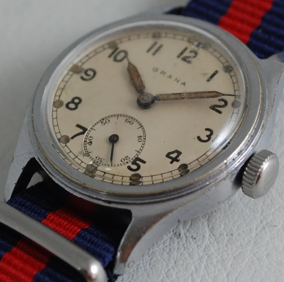 MWC WWII Pattern "ATP" Watch with Cream Dial and 21 Jewel Self Winding Automatic Movement - Image 8