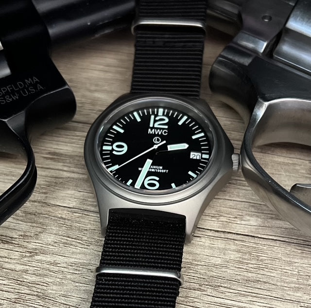 MWC Titanium Military Watch, 300m Water Resistant, Sapphire Crystal and 10 Year Battery Life - NATO NSN Number: 6645-99-847-7565 - Image 12