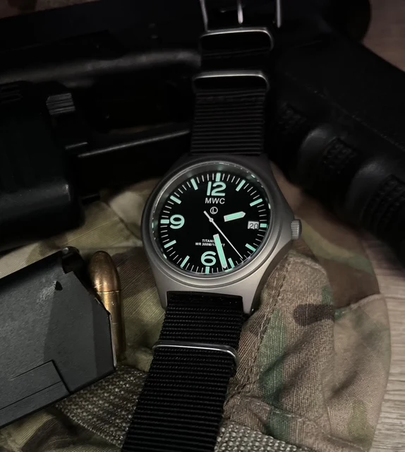 MWC Titanium Military Watch, 300m Water Resistant, Sapphire Crystal and 10 Year Battery Life - NATO NSN Number: 6645-99-847-7565 - Image 15