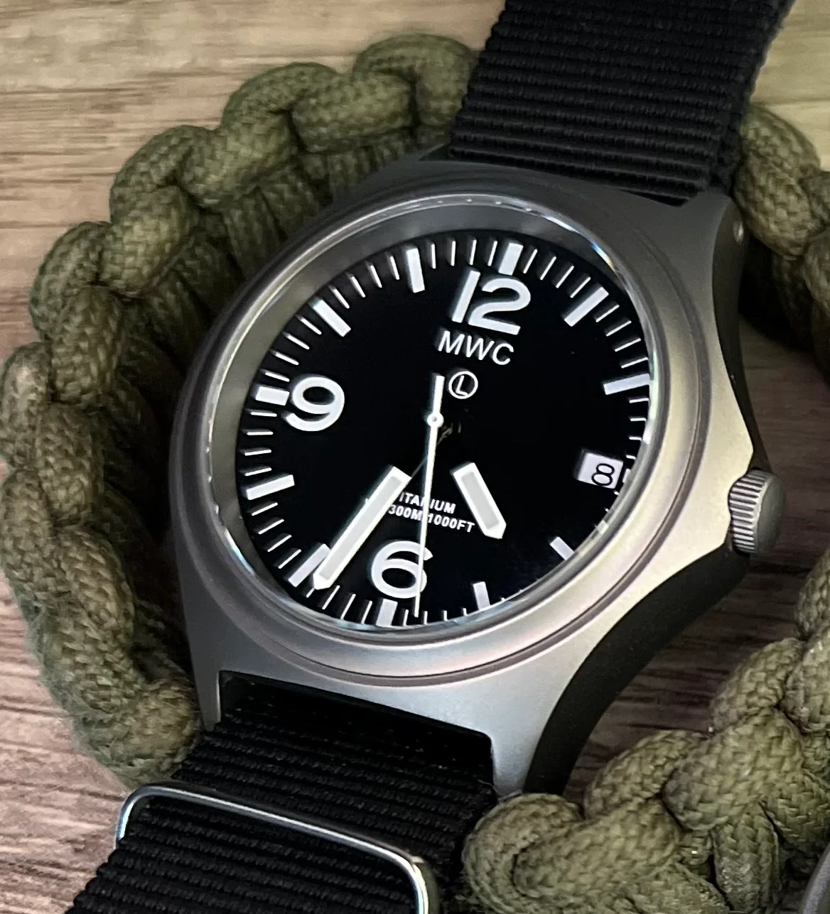 MWC Titanium Military Watch, 300m Water Resistant, Sapphire Crystal and 10 Year Battery Life - NATO NSN Number: 6645-99-847-7565 - Image 17