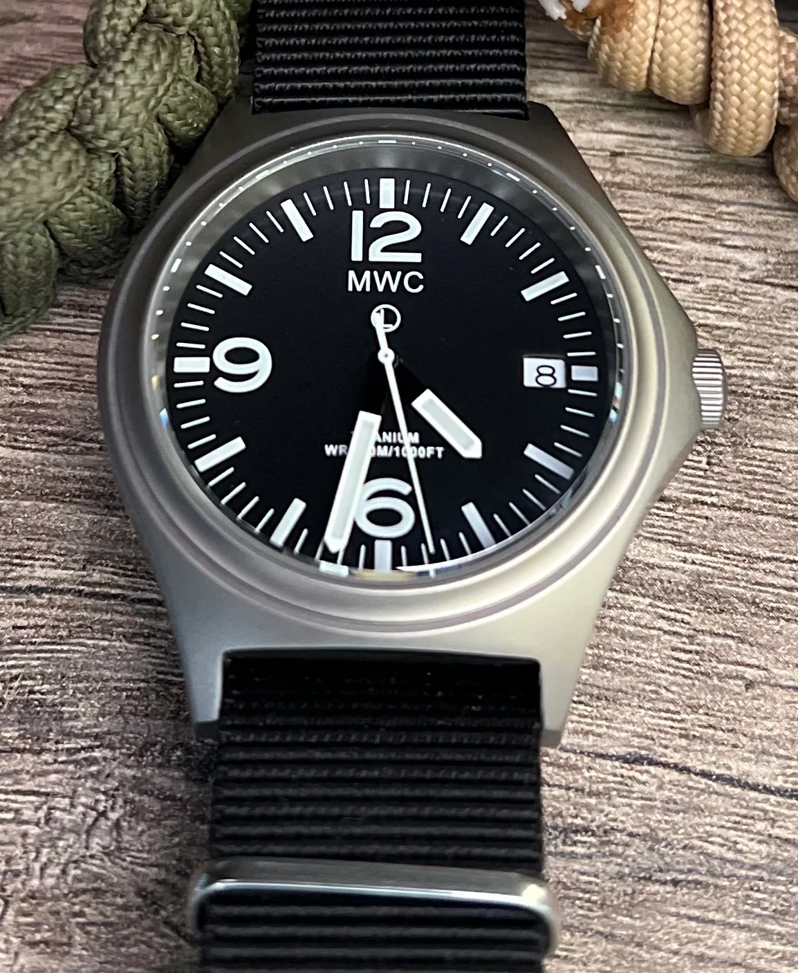 MWC Titanium Military Watch, 300m Water Resistant, Sapphire Crystal and 10 Year Battery Life - NATO NSN Number: 6645-99-847-7565 - Image 18