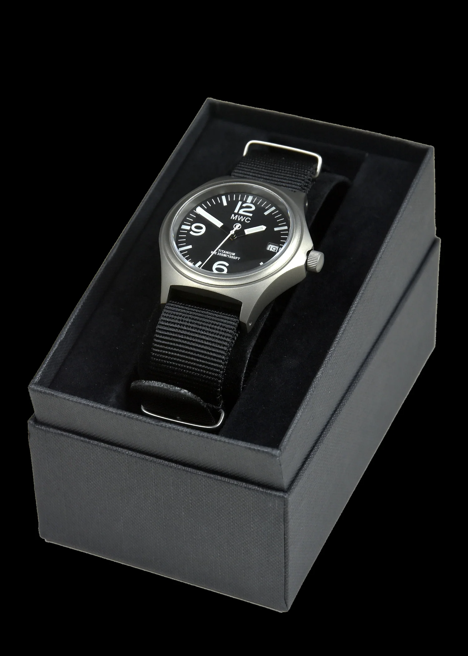 MWC Titanium Military Watch, 300m Water Resistant, Sapphire Crystal and 10 Year Battery Life - NATO NSN Number: 6645-99-847-7565 - Image 6