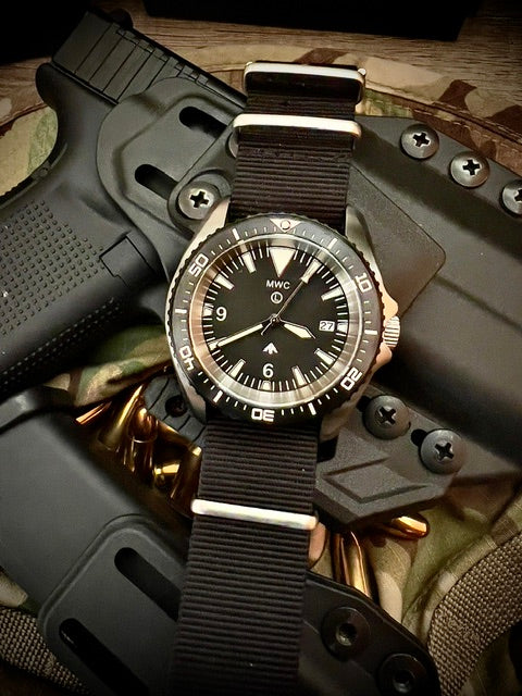 Military Divers Watch Stainless Steel (Automatic) 12 Hour Dial with Sapphire Crystal and Ceramic Bezel - Image 14