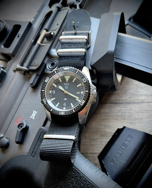 Military Divers Watch Stainless Steel (Automatic) 12 Hour Dial with Sapphire Crystal and Ceramic Bezel - Image 11