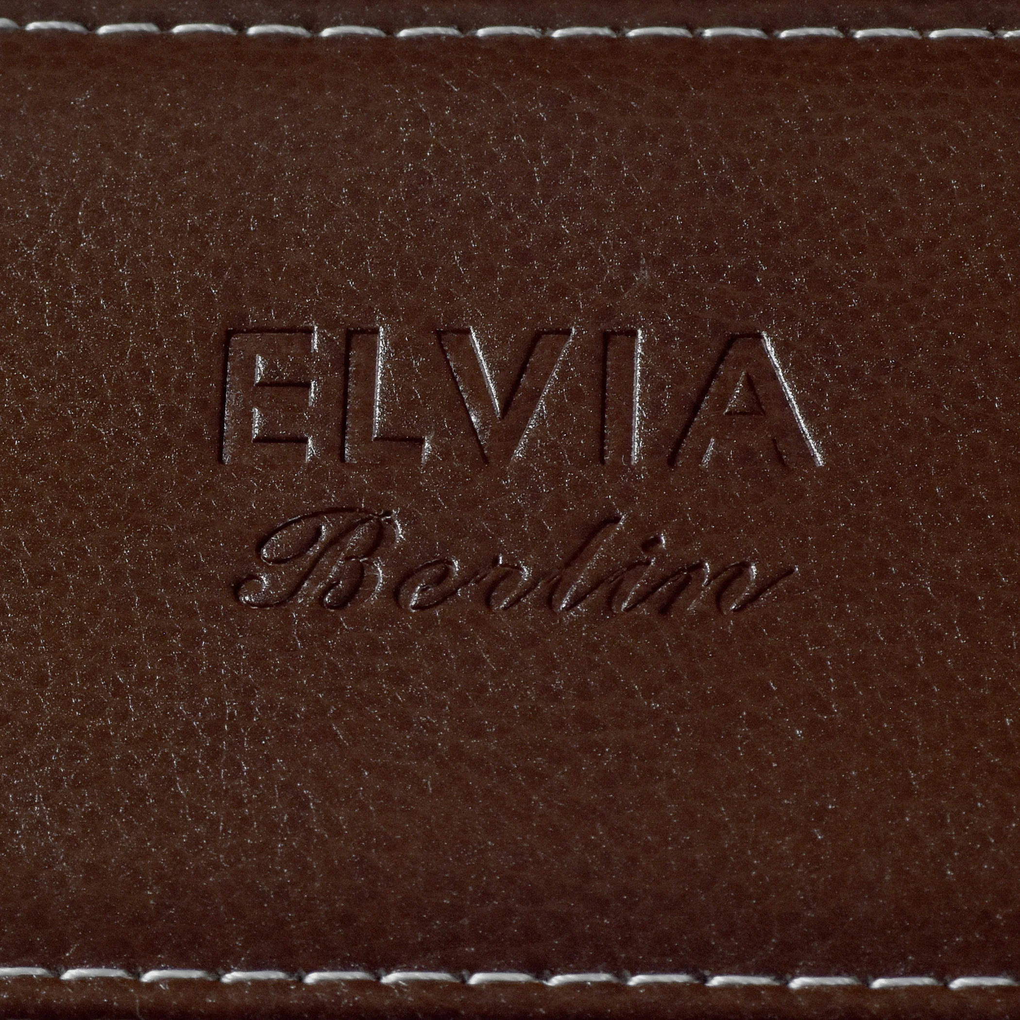 Elvia 1950s Pattern 25 Jewel Automatic, 200m Water Resistant Watch with Retro Luminous Paint, Sapphire Crystal and Calf Leather Strap - Image 5