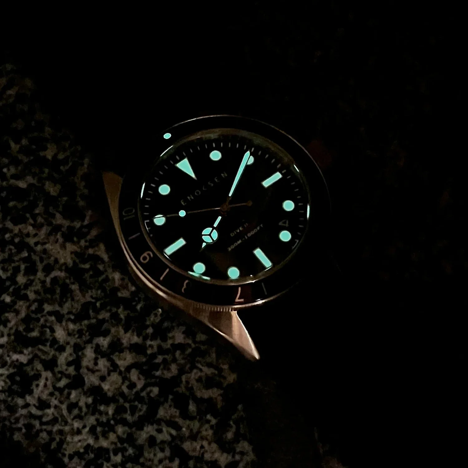 Limited Edition: Enoksen Automatic Dive Watch - Black Dial Edition ◇ 39mm - Image 6