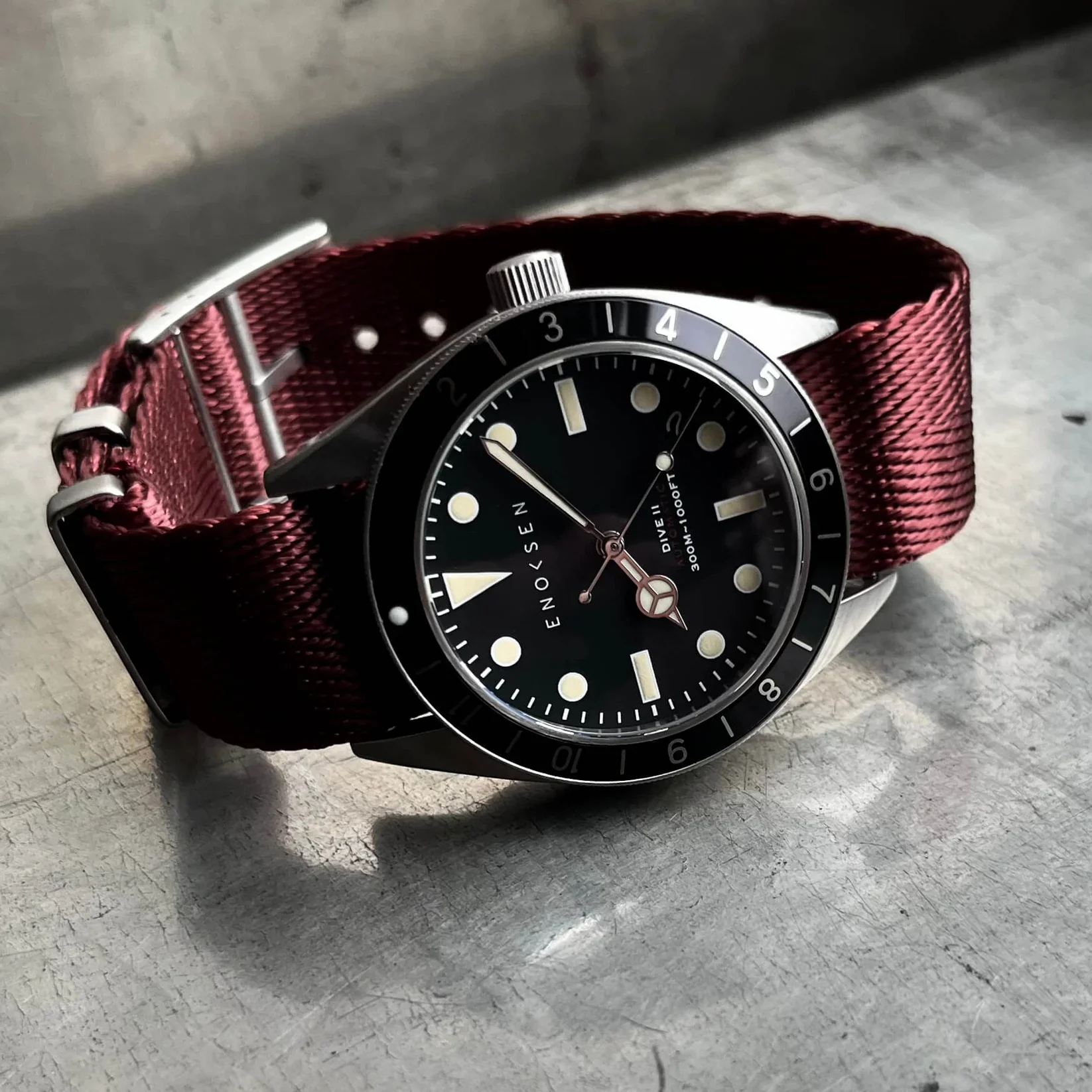Limited Edition: Enoksen Automatic Dive Watch - Black Dial Edition ◇ 39mm - Image 7