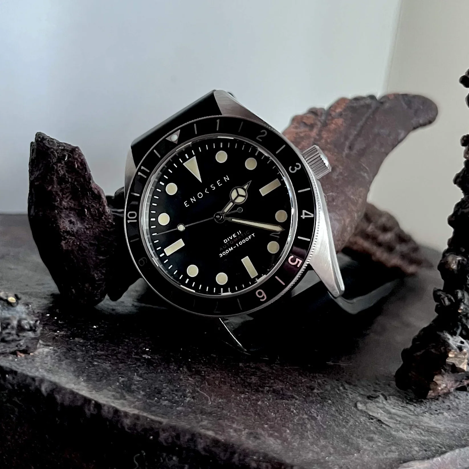 Limited Edition: Enoksen Automatic Dive Watch - Black Dial Edition ◇ 39mm - Image 9