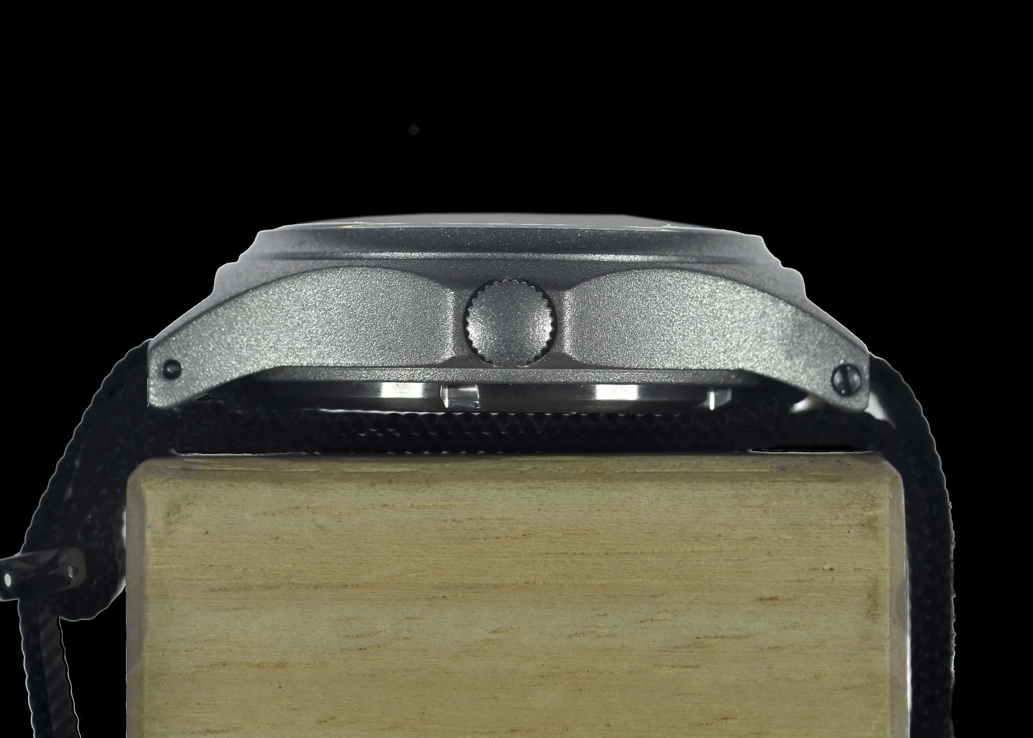 G10 100m Water resistant Military Watch with 12/24 hour dial in Stainless Steel Case with Screw Crown (Unbranded) - Image 4