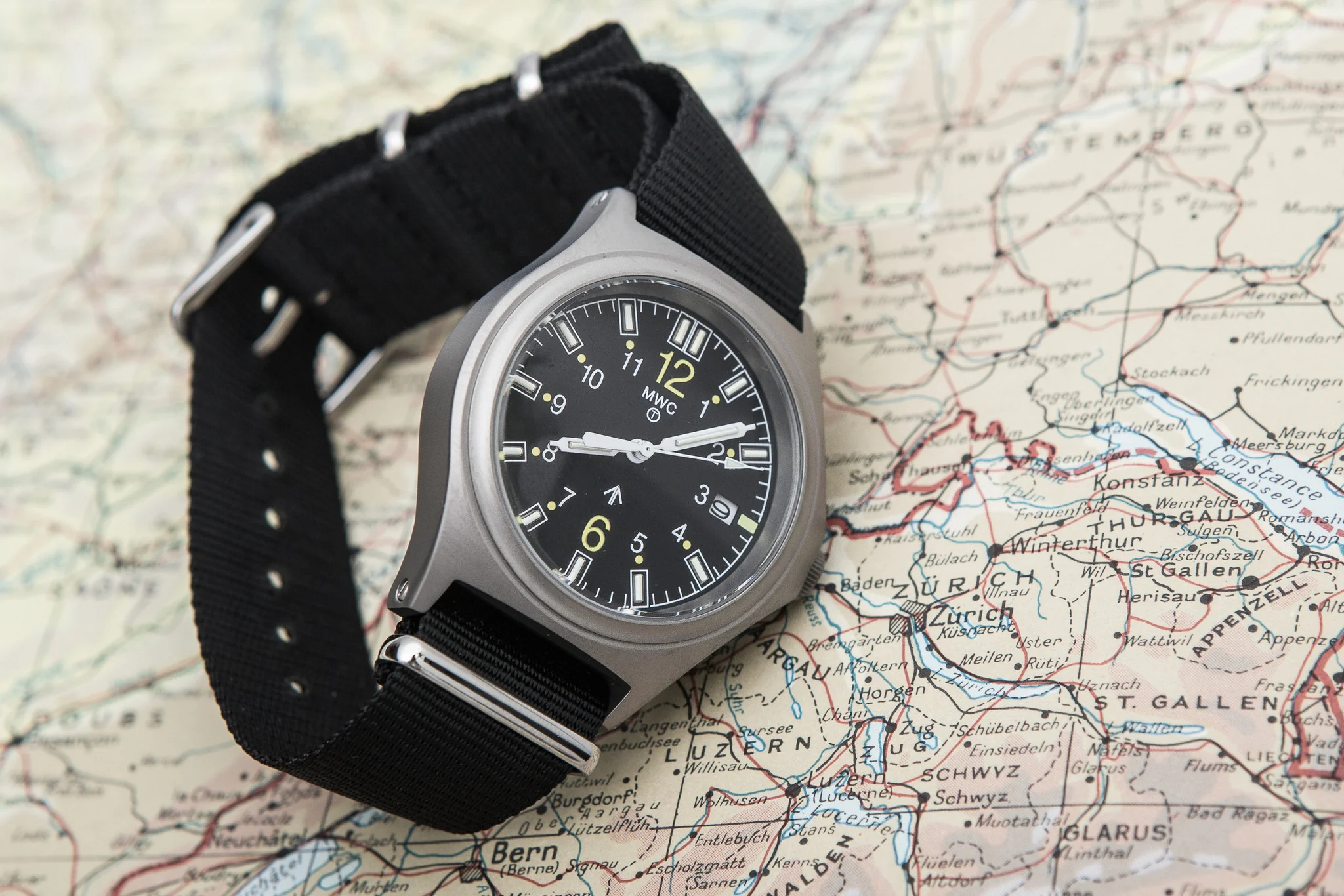 G10SL MKV 100m Water Resistant Military Watch with GTLS Tritium Light Sources and 10 Year Battery Life - Image 9