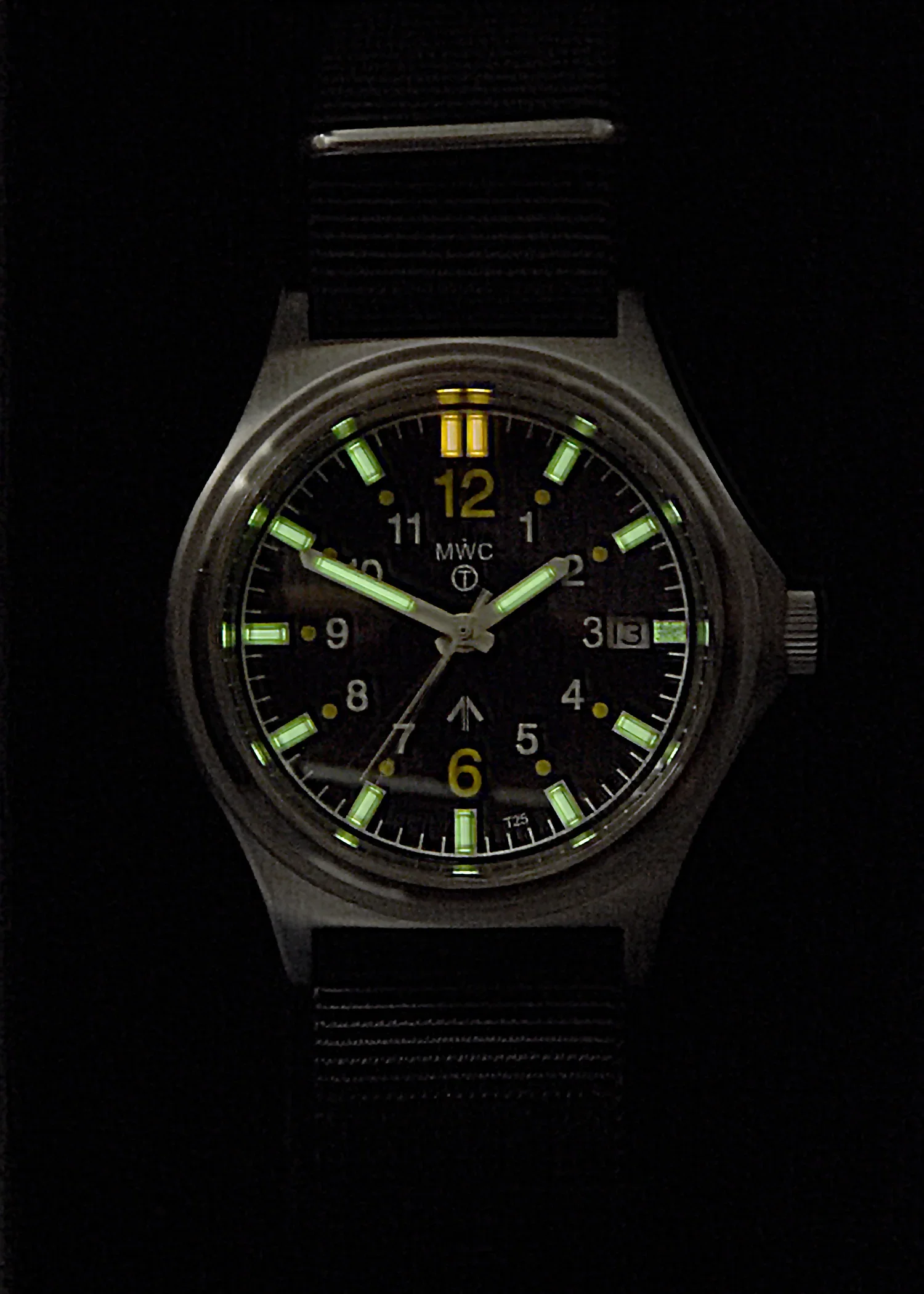 G10SL MKV 200m/660ft Water Resistant Military Watch with GTLS Tritium Light Sources, Sapphire Crystal and 10 Year Battery Life - Image 4