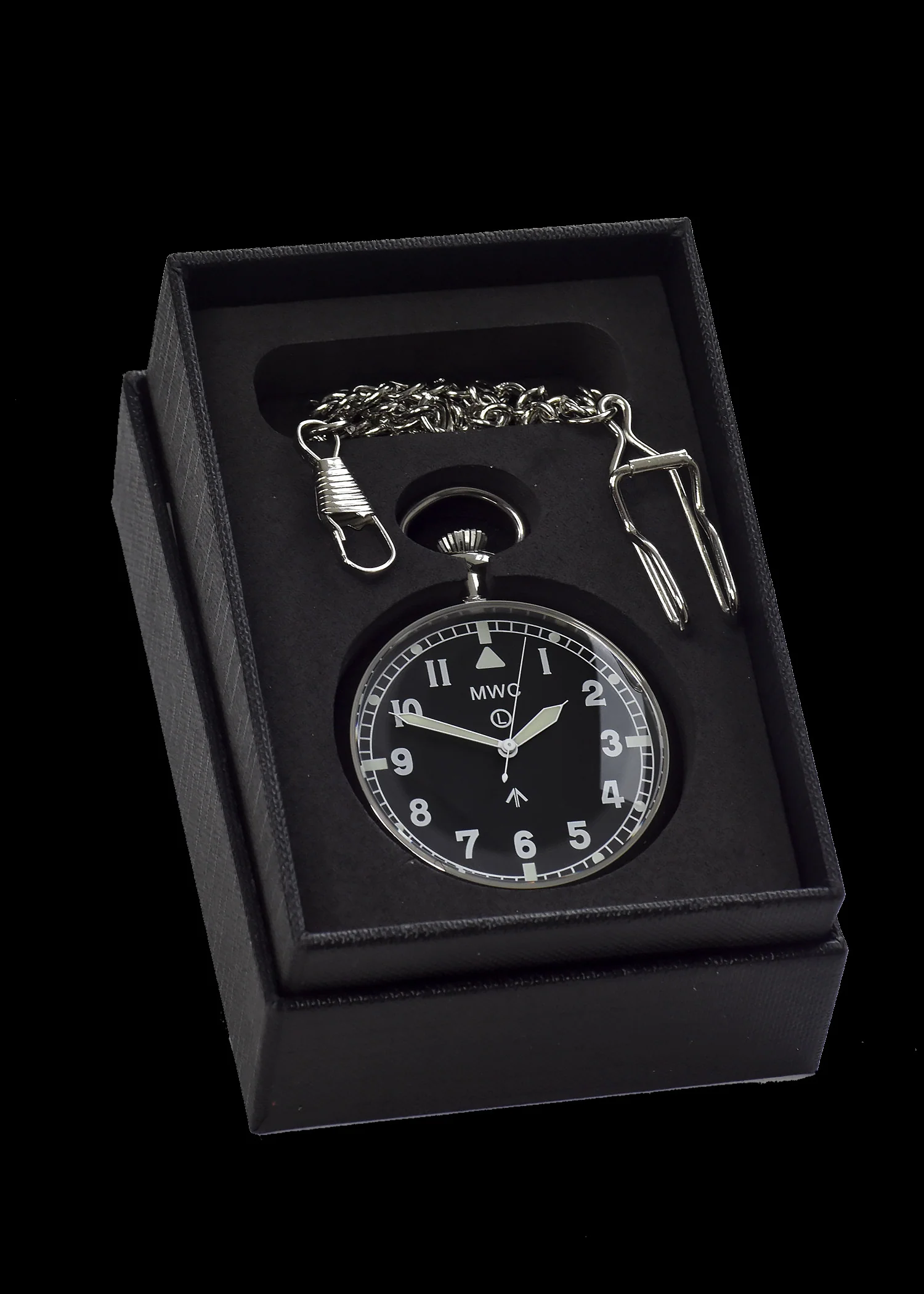 General Service Military Pocket Watch (24 Jewel Automatic with Option to Hand Wind if Preferred) - Image 4