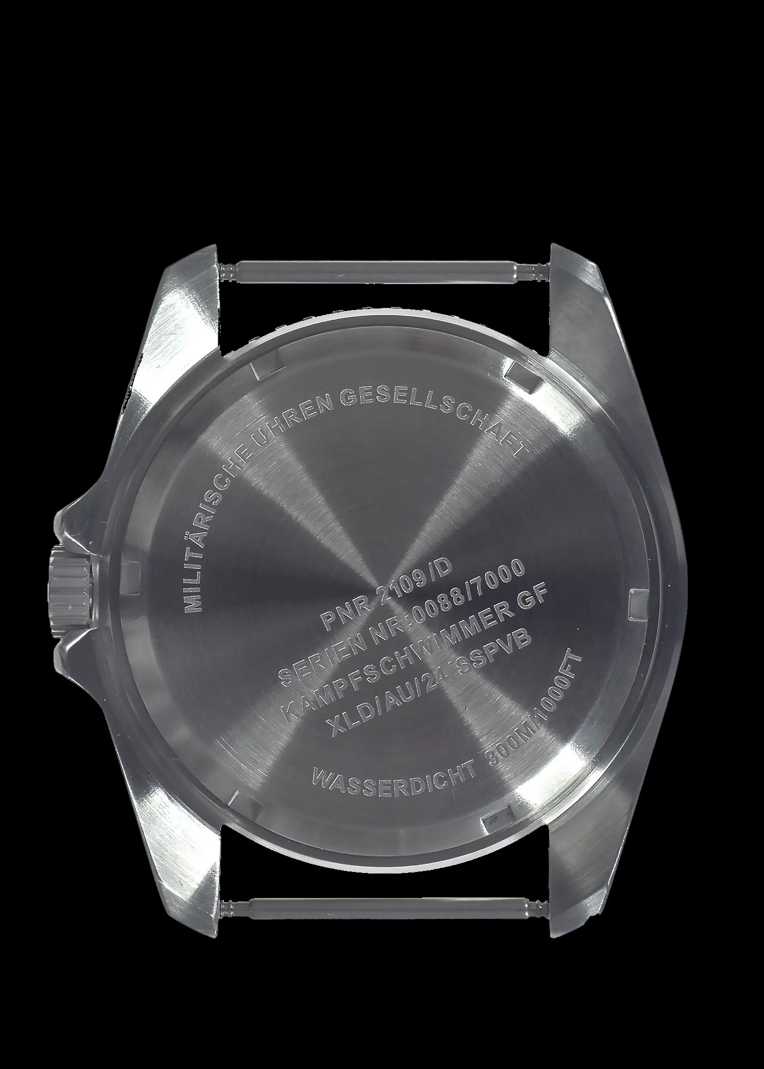 Military Divers Watch Stainless Steel (Automatic) 12/24 Hour Dial with Sapphire Crystal and Ceramic Bezel - Image 7