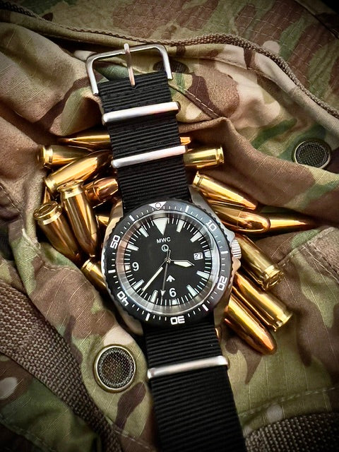 Military Divers Watch Stainless Steel (Automatic) 12 Hour Dial with Sapphire Crystal and Ceramic Bezel - Image 15