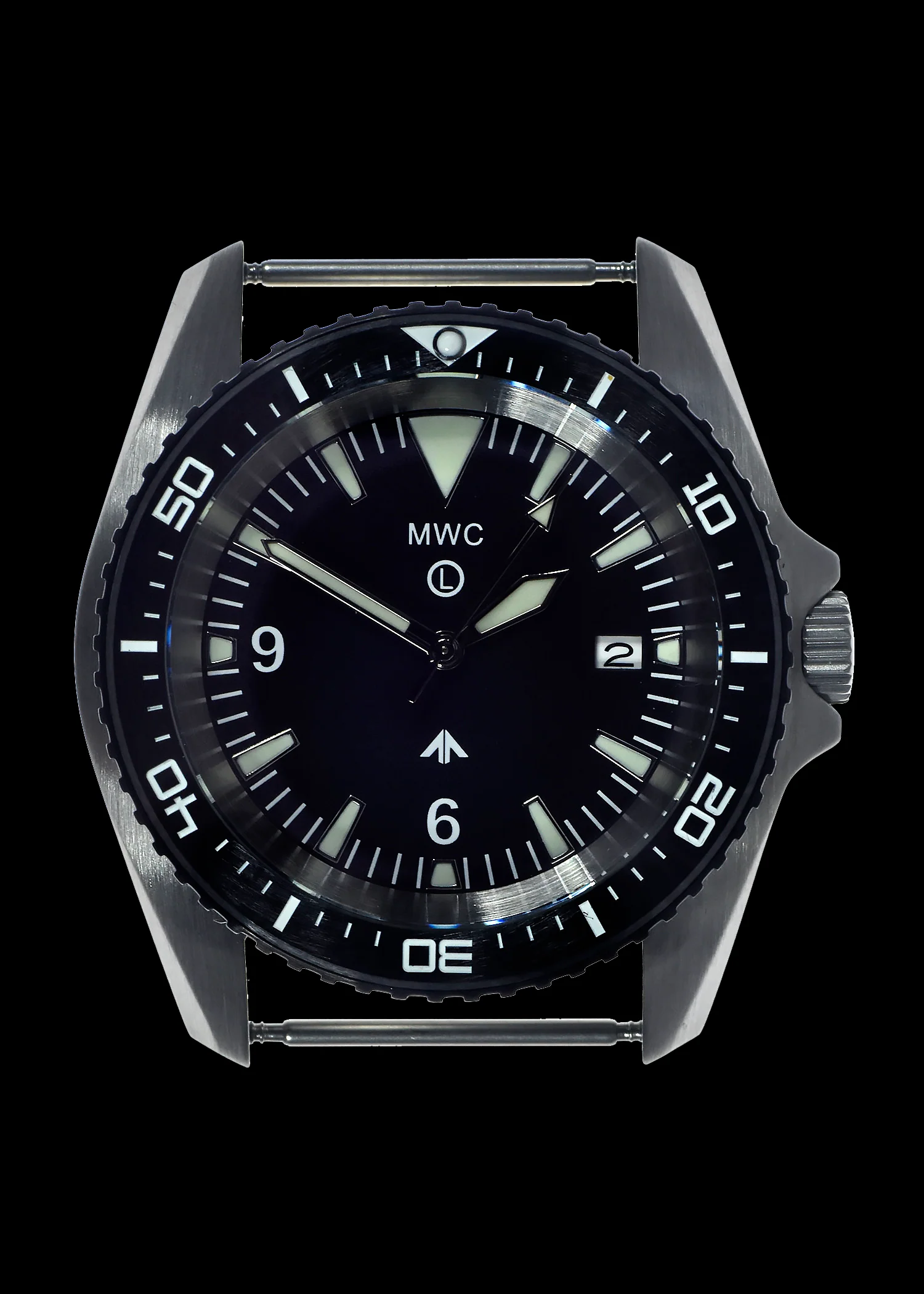 Military Divers Watch Stainless Steel (Automatic) 12 Hour Dial with Sapphire Crystal and Ceramic Bezel - Image 3