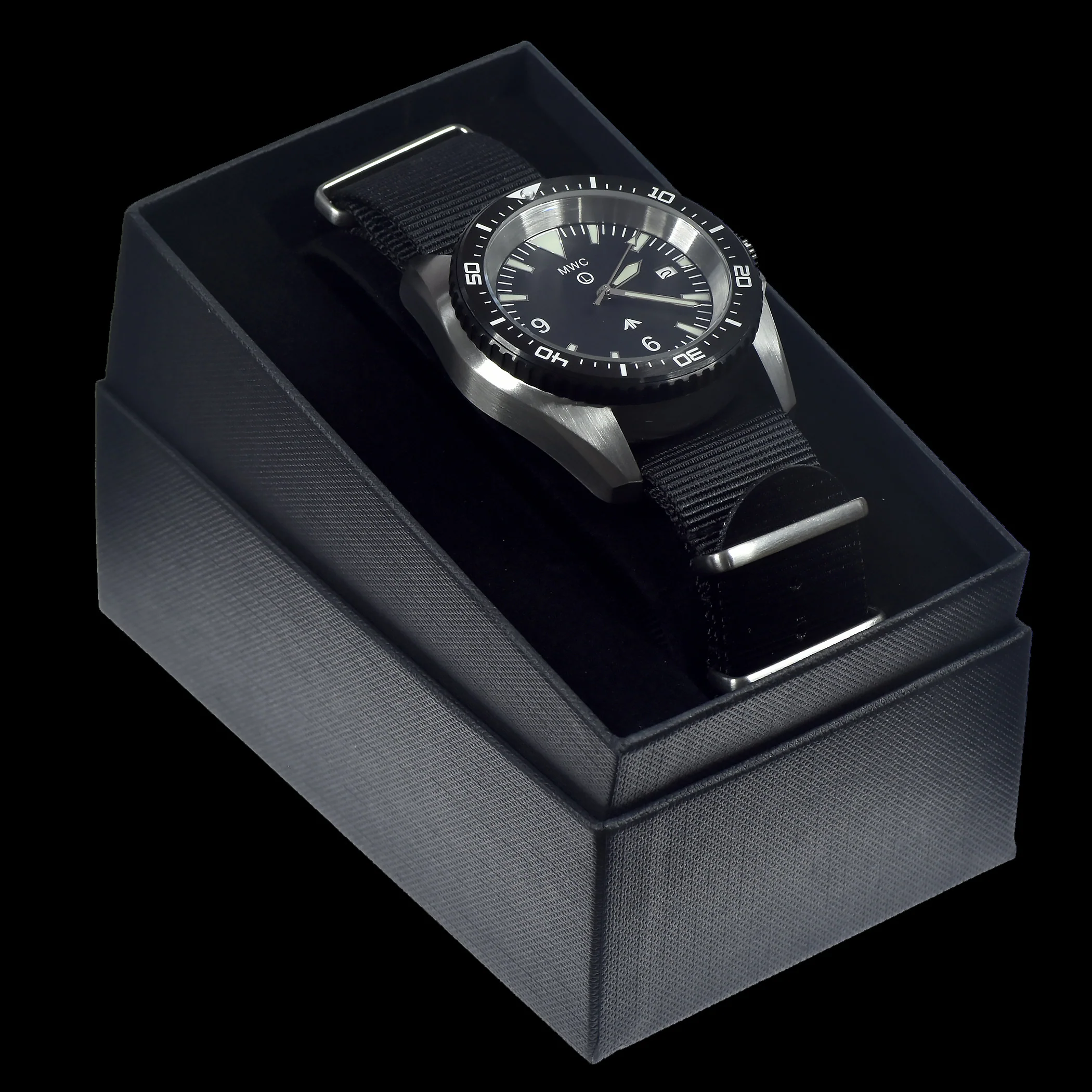 Military Divers Watch Stainless Steel (Automatic) 12 Hour Dial with Sapphire Crystal and Ceramic Bezel - Image 8