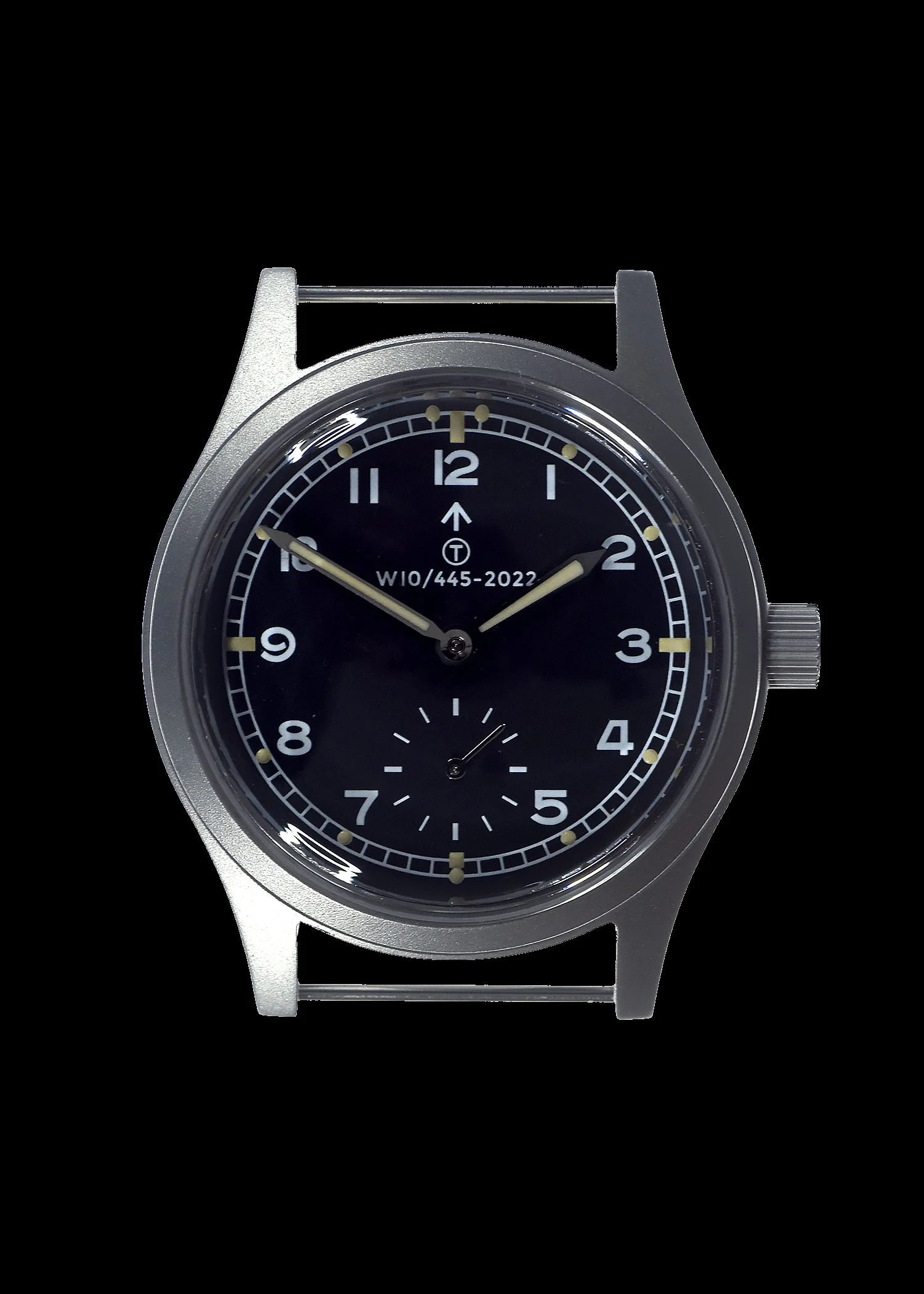 MWC 1940s/1950s "Dirty Dozen" Military Watch with 24-Jewel Swiss Sellita SW216 Handwound Movement and Domed Vintage Box Sapphire Crystal - Image 2