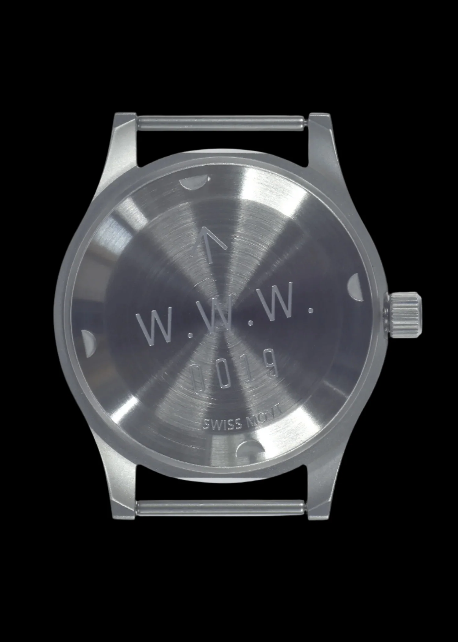 MWC 1940s/1950s "Dirty Dozen" Pattern General Service Watch with a 31 Jewel Swiss Sellita SW260 Automatic Movement and a Domed Vintage Box Sapphire Crystal - Image 4