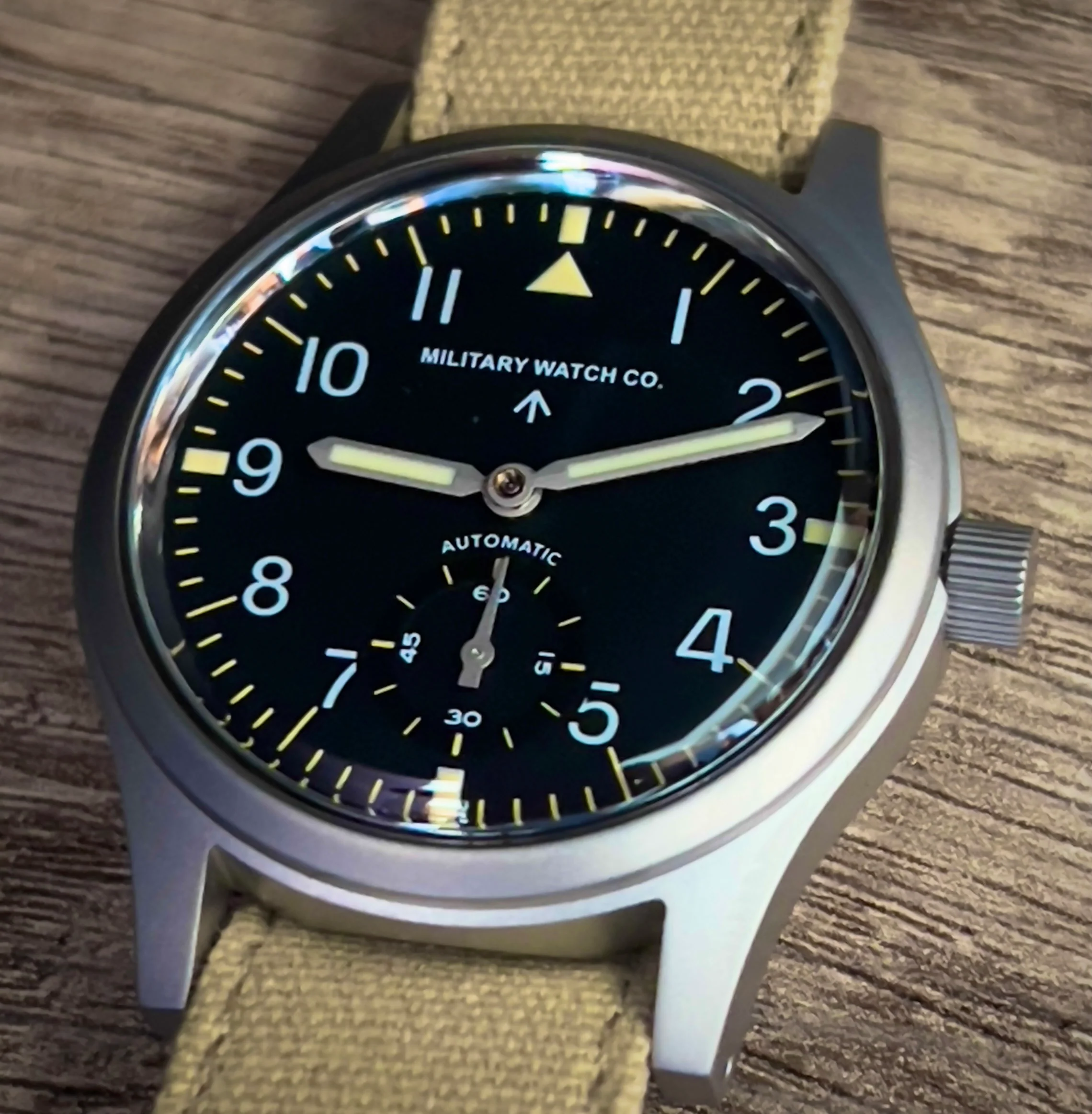 MWC 1940s/1950s "Dirty Dozen" Pattern General Service Watch with Automatic Self Winding Mechanical Movement - Image 12