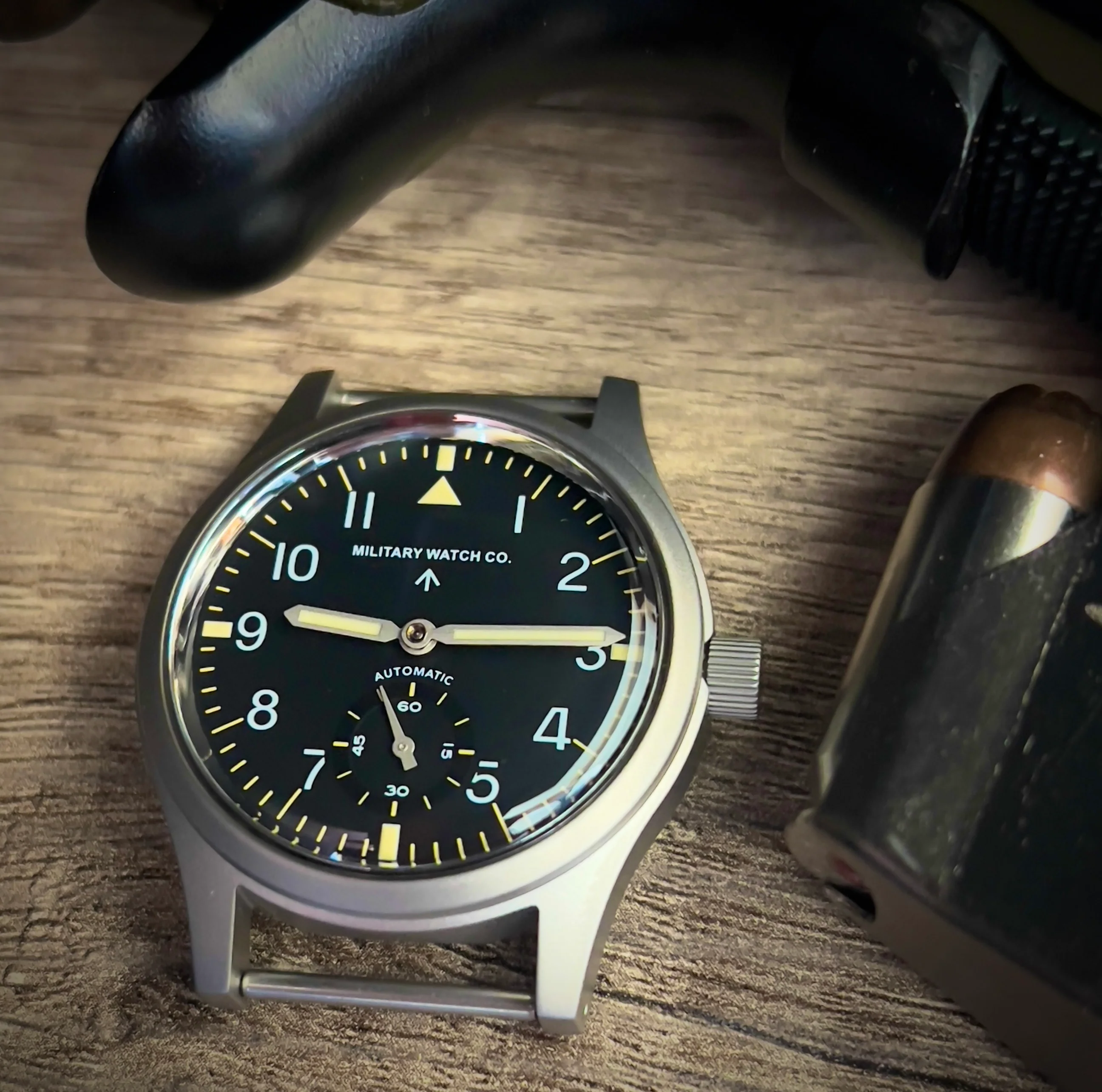 MWC 1940s/1950s "Dirty Dozen" Pattern General Service Watch with Automatic Self Winding Mechanical Movement - Image 13