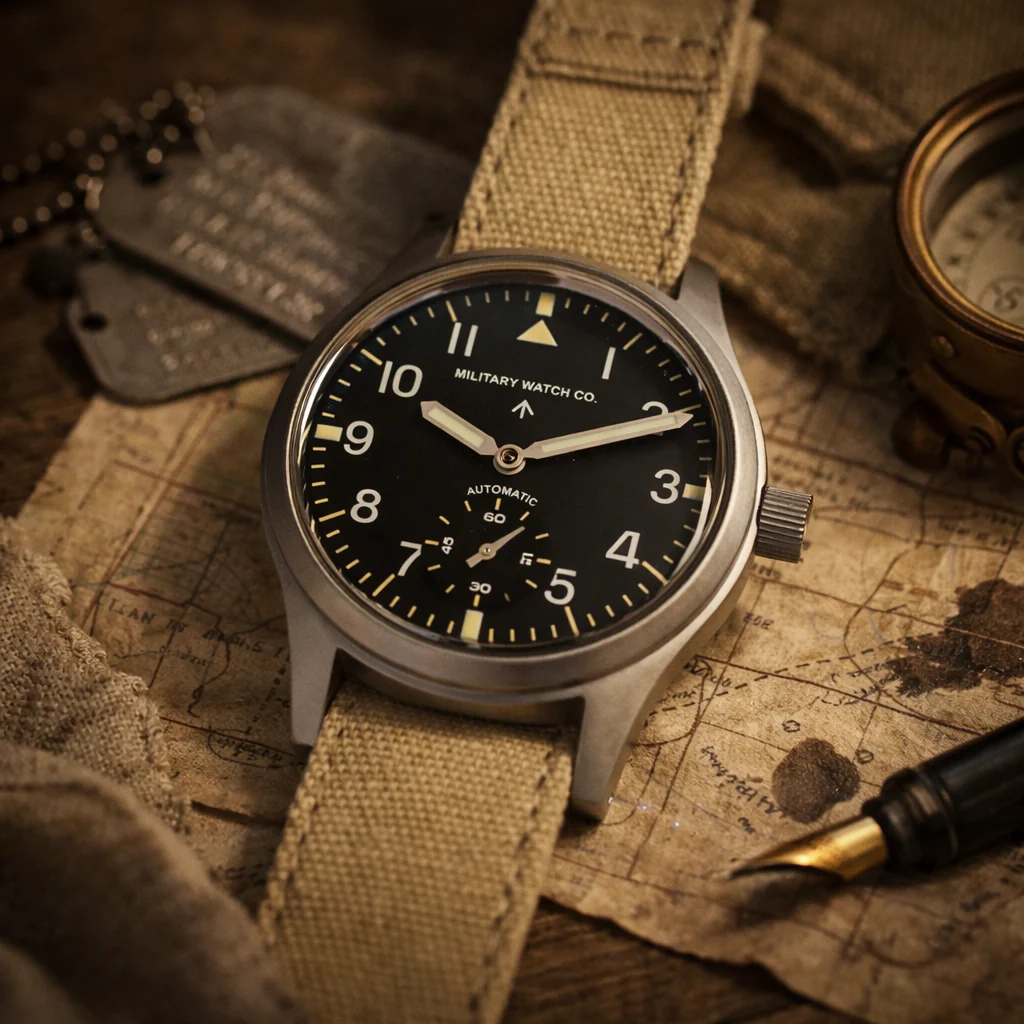 MWC 1940s/1950s "Dirty Dozen" Pattern General Service Watch with Automatic Self Winding Mechanical Movement - Image 17