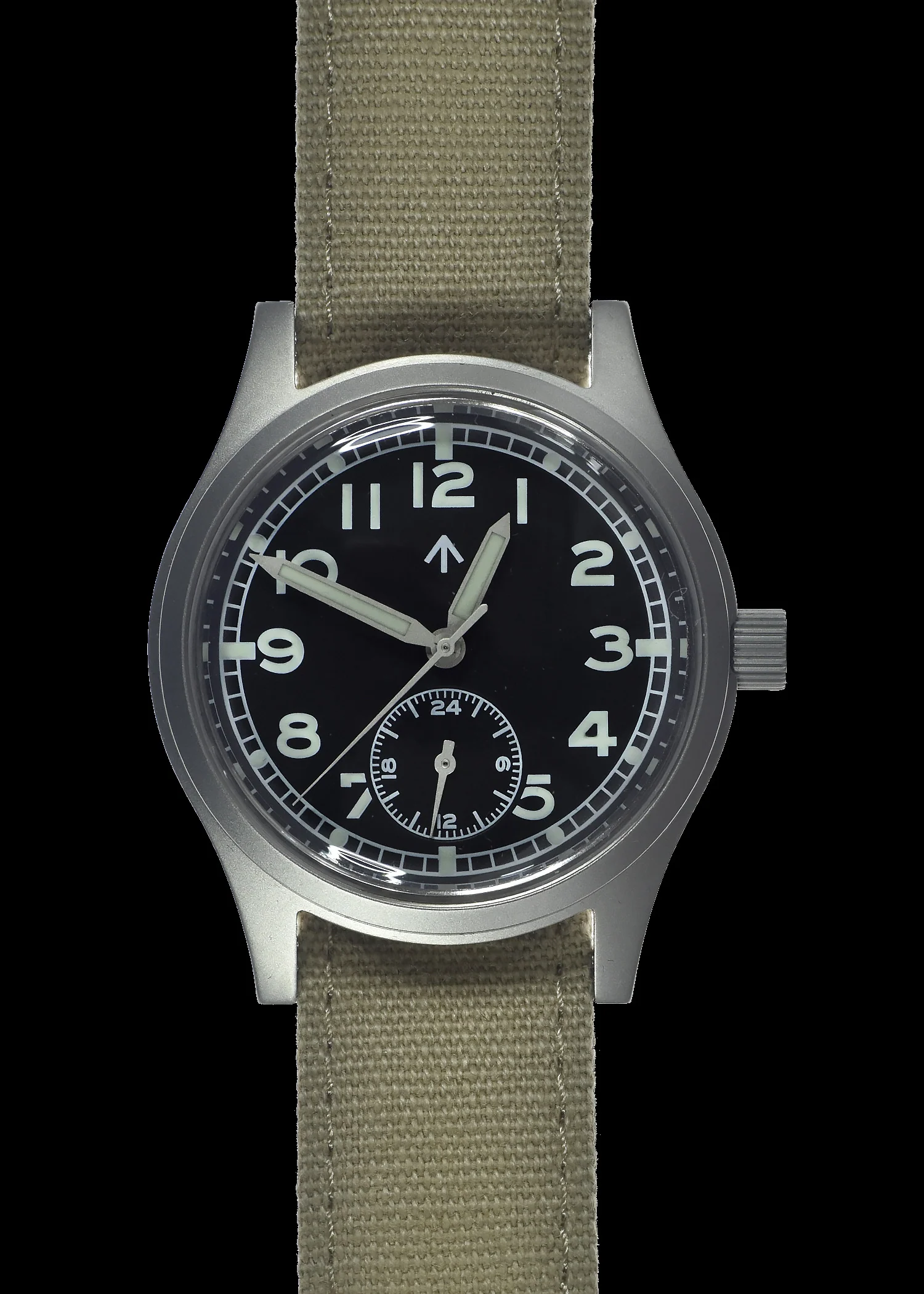 MWC 1940s/1950s "Dirty Dozen" Pattern General Service Watch with Hybrid Mechanical/Quartz Movement