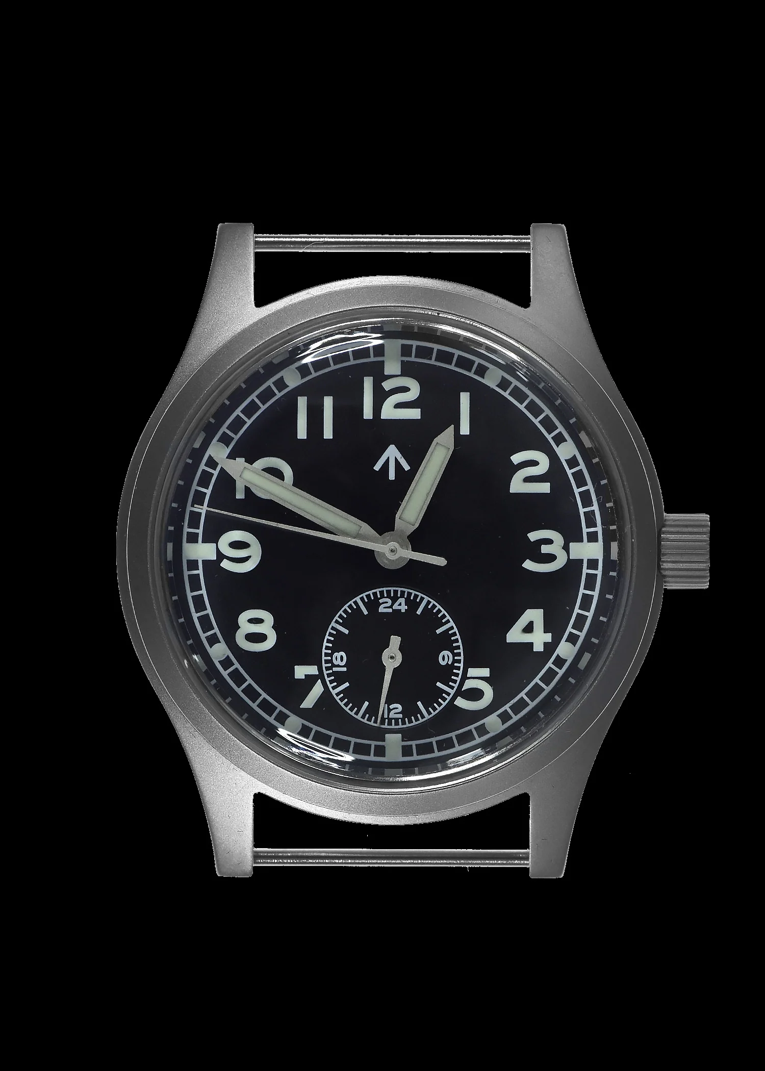 MWC 1940s/1950s "Dirty Dozen" Pattern General Service Watch with Hybrid Mechanical/Quartz Movement - Image 3