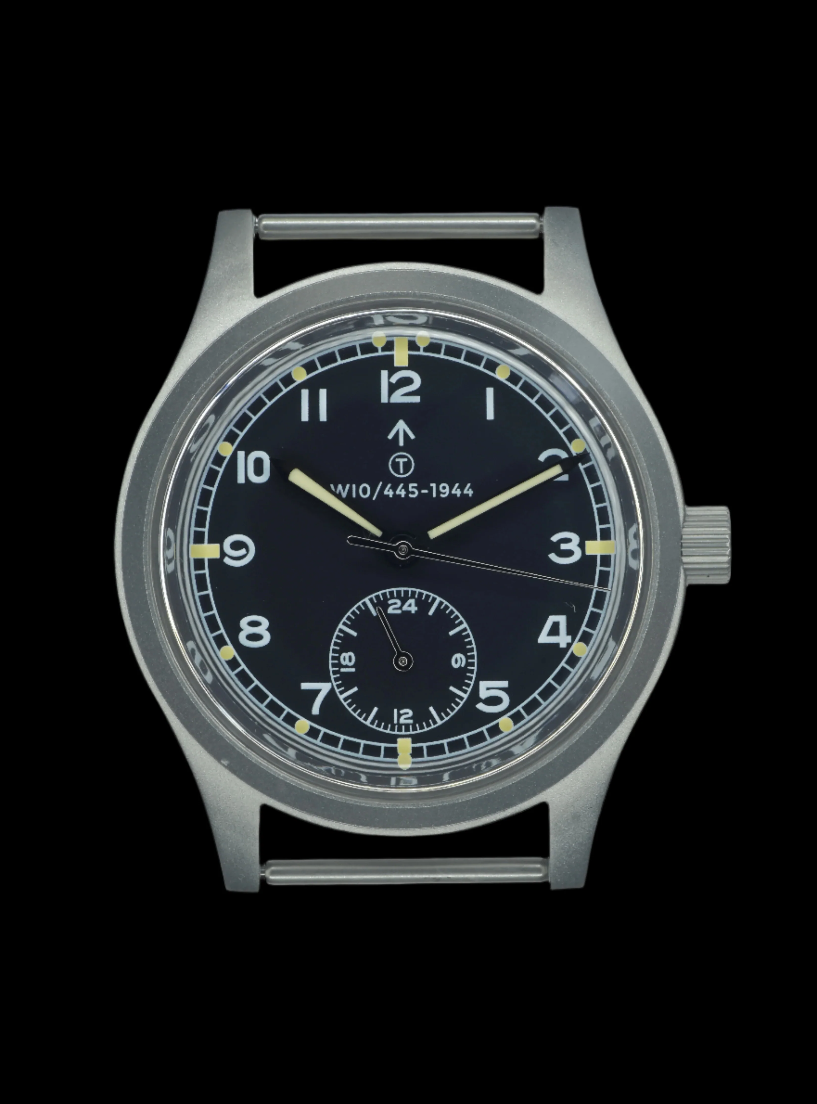 MWC 1940s/1950s "Dirty Dozen" Pattern General Service Watch with a Mechanical Quartz Hybrid Movement - Image 2