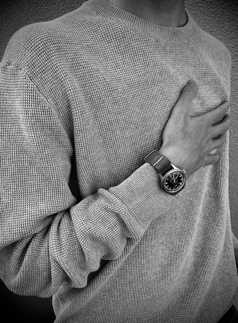 MWC 1940s/1950s "Dirty Dozen" Pattern General Service Watch with a Mechanical Quartz Hybrid Movement - Image 8