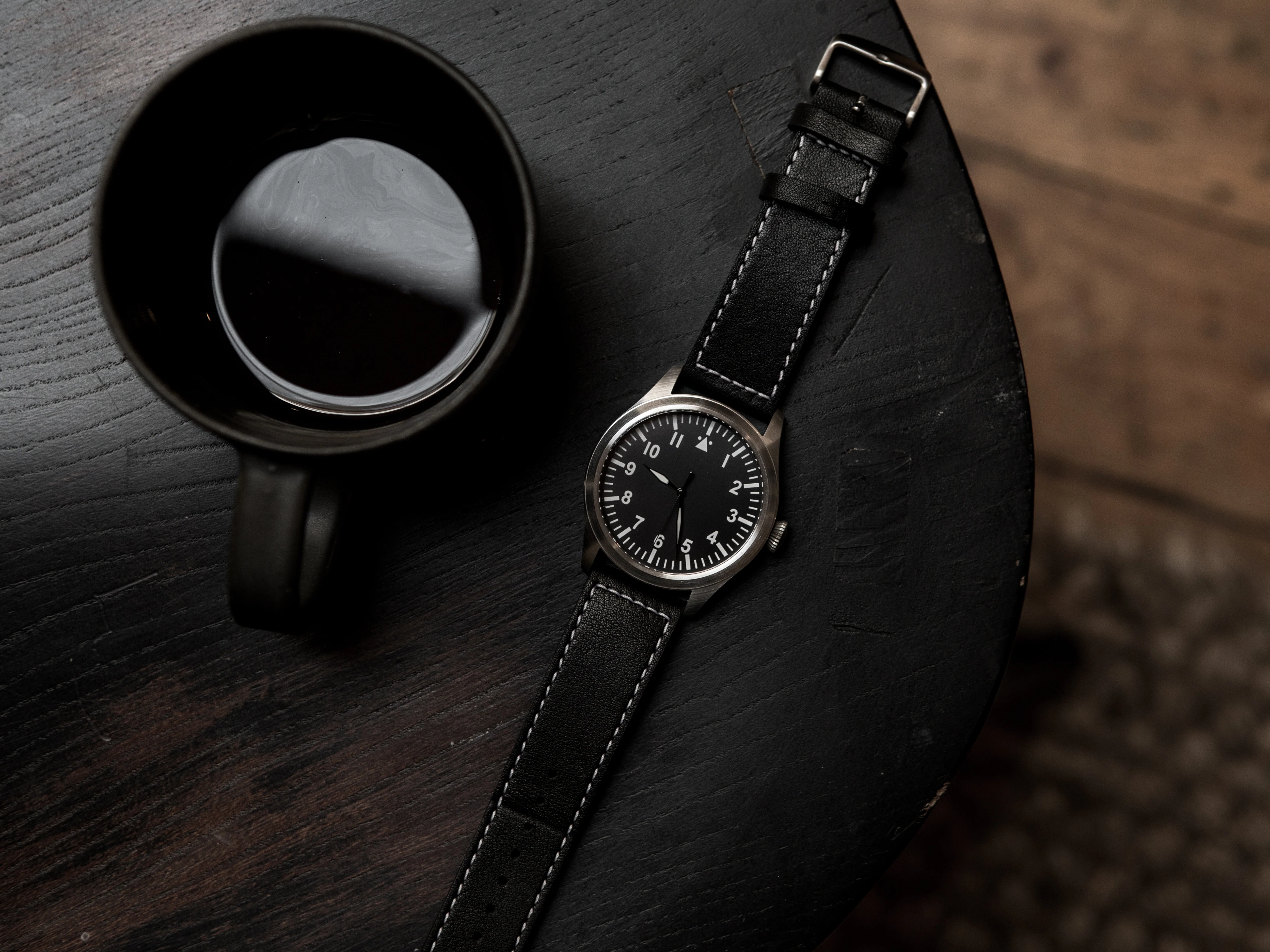 MWC 1940s Pattern Classic 46mm Limited Edition XL Military Pilots Watch with Scratch and Shatter Resistant Sapphire Crystal - Image 13
