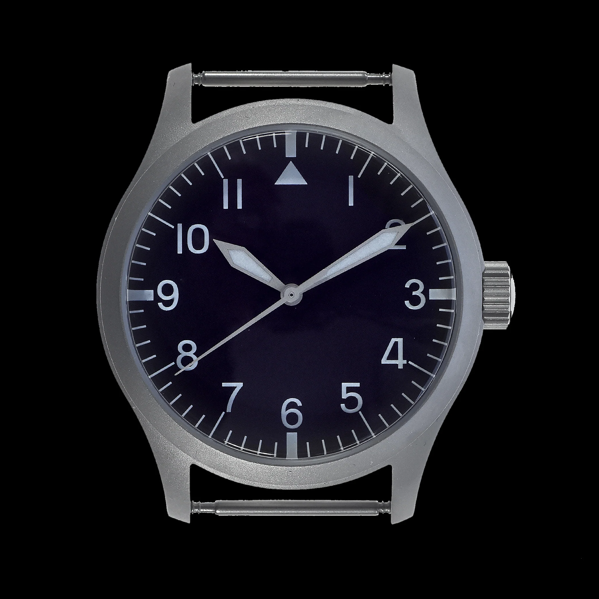 MWC 100m Water Resistant Retro Pattern General Service Watch with Hybrid Mechanical/Quartz Movement - Image 3