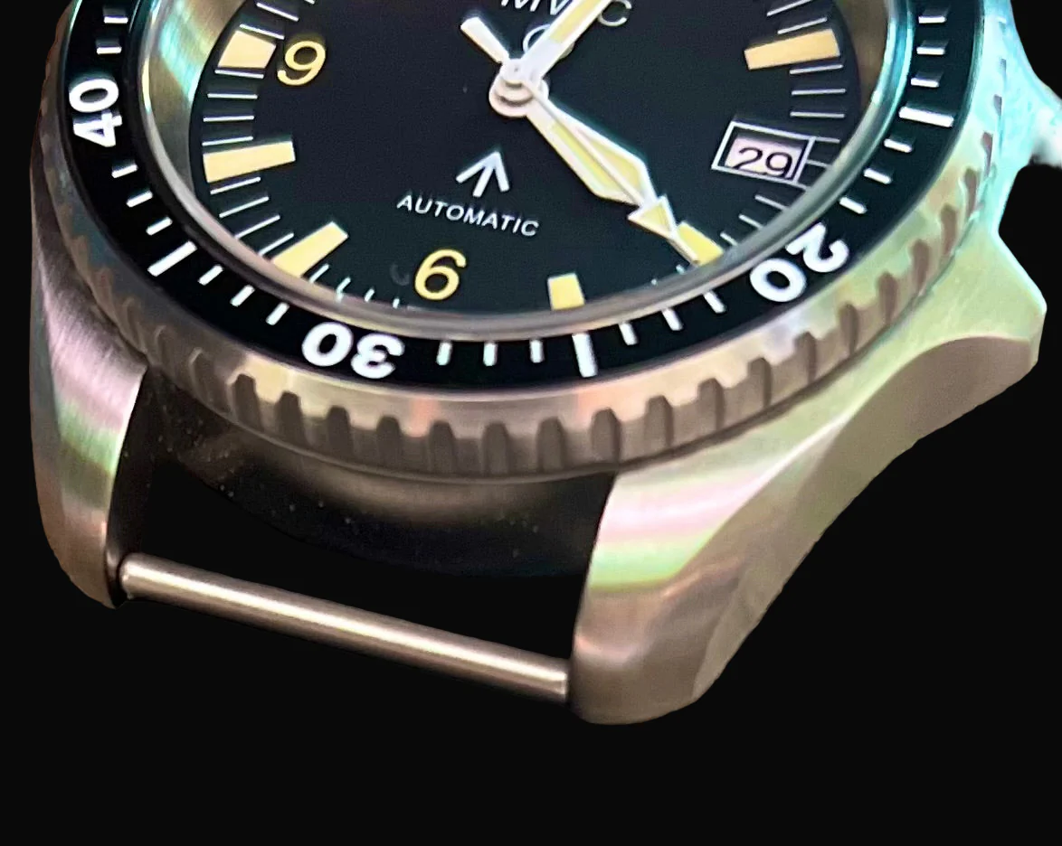 MWC 1999-2001 Pattern Automatic Military Divers Watch  - Retro Luminous Paint, Ceramic Bezel and Sapphire Crystal - Image 5