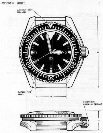 MWC 1999-2001 Pattern Quartz Day/Date Military Divers Watch in Covert Black PVD with Sapphire Crystal - Image 9