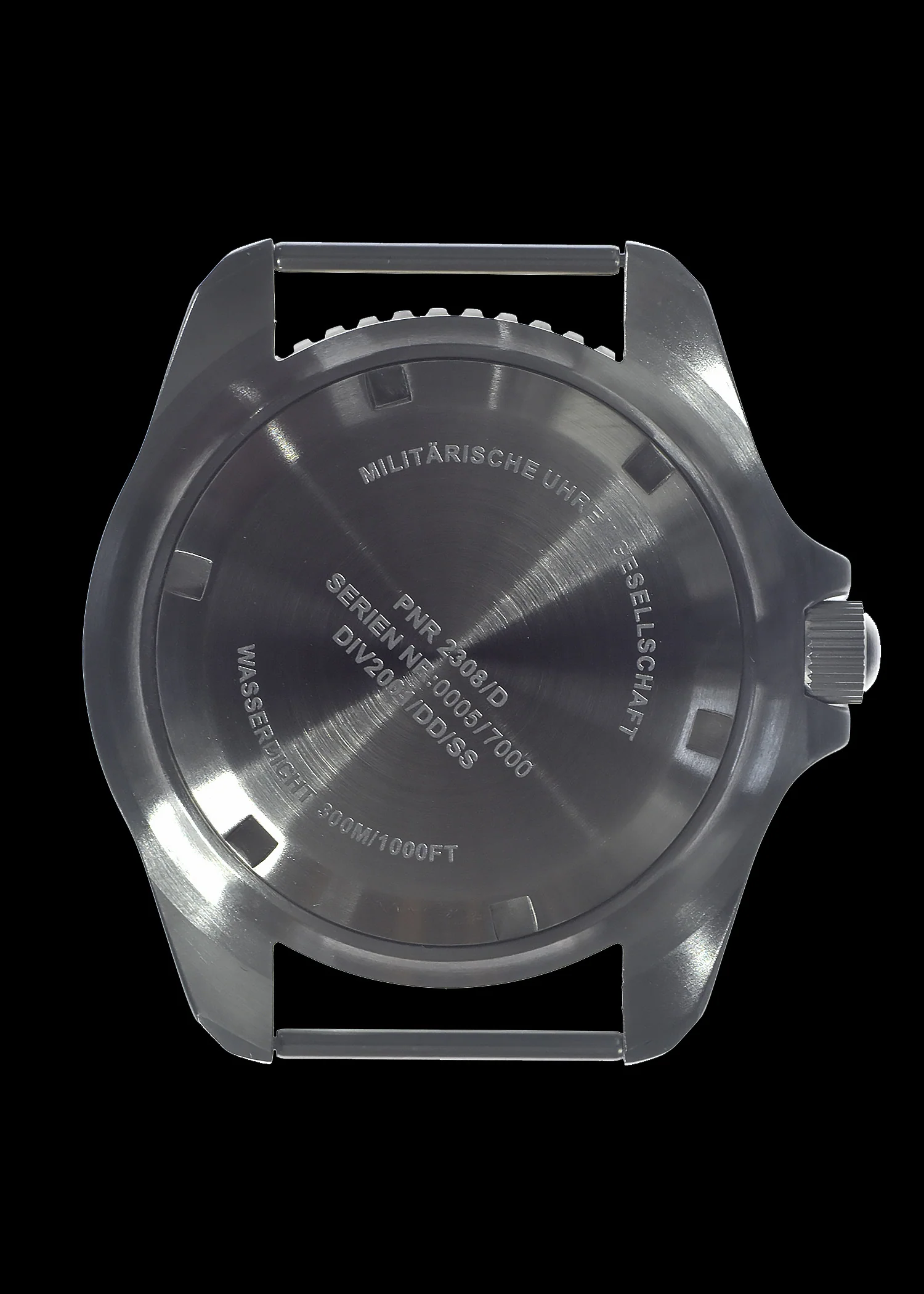MWC 1999-2001 Pattern Quartz Day/Date Military Divers Watch with Stainless Steel Case and Sapphire Crystal - Image 6