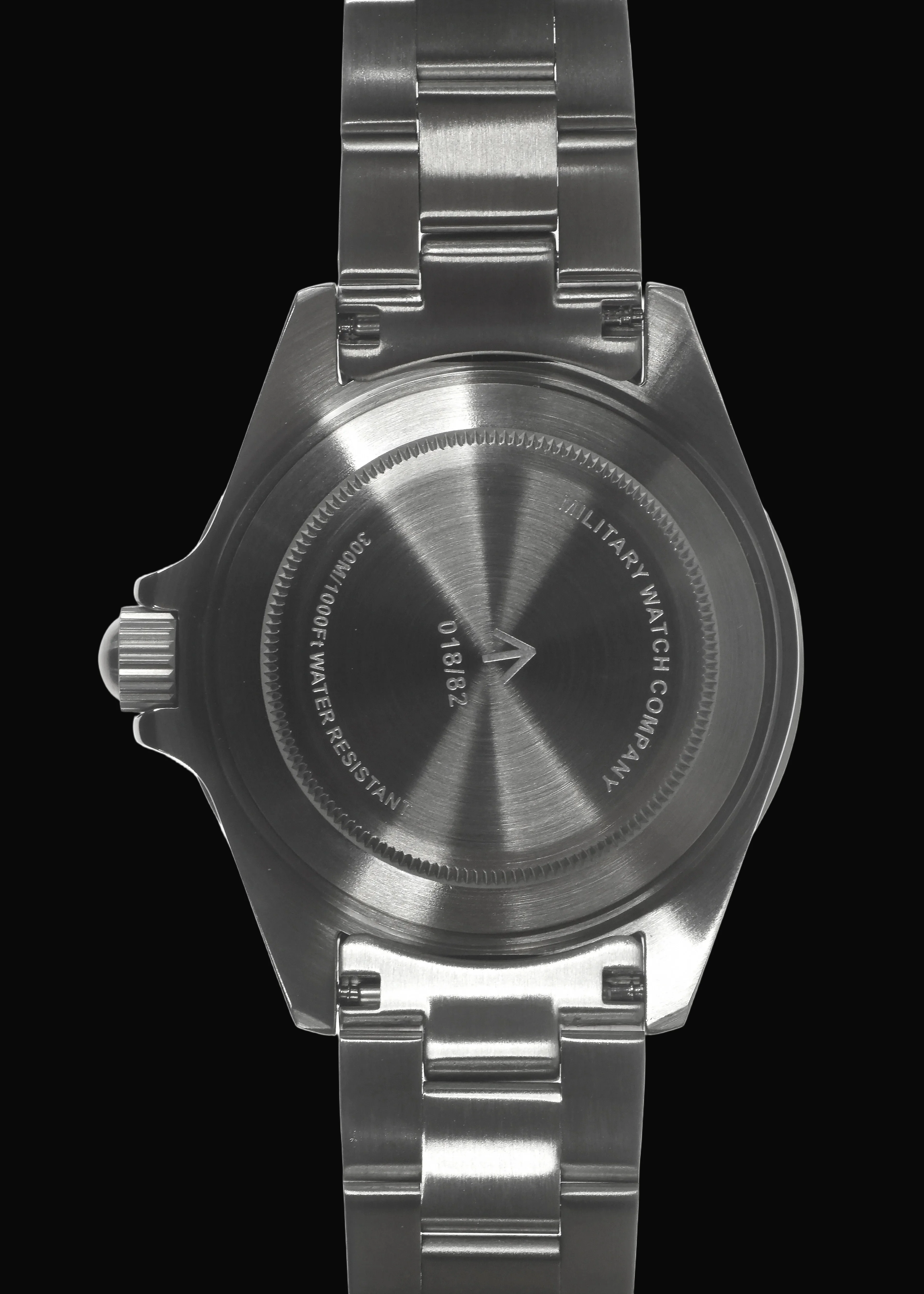 MWC 24 Jewel 1980 Pattern 300m Automatic Military Divers Watch with Sapphire Crystal and Ceramic Bezel on a Matching Stainless Steel Bracelet (With Date) - Image 2