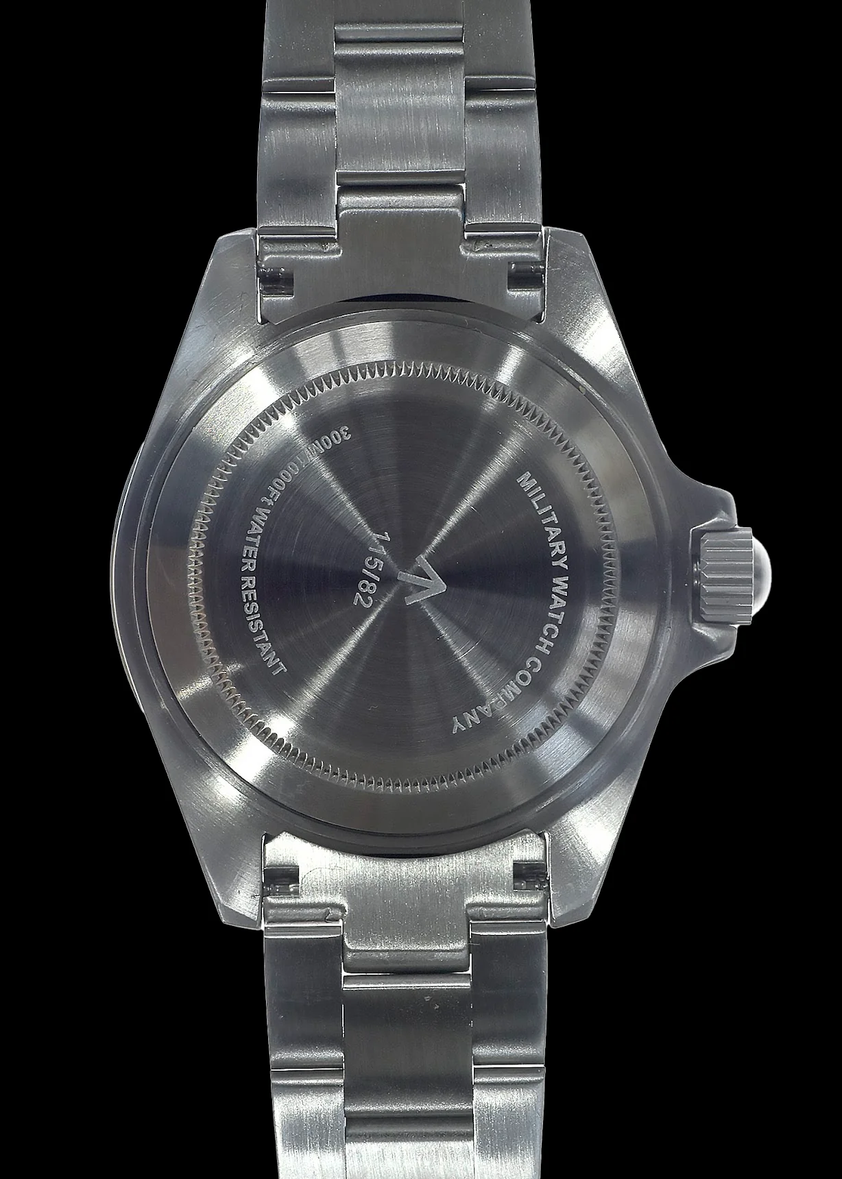 MWC 24 Jewel 1982 Pattern 300m Automatic Military Divers Watch with Sapphire Crystal on a Stainless Steel Bracelet - Image 4