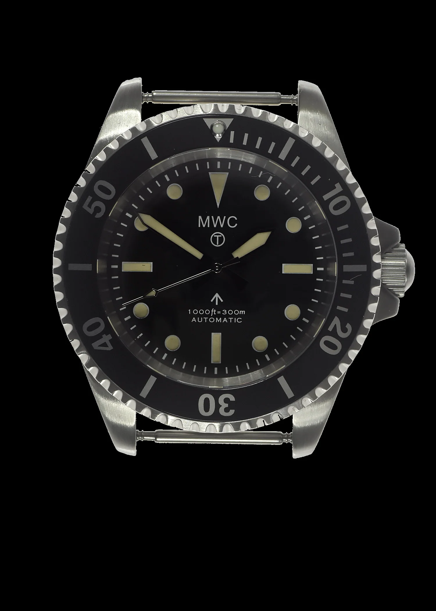 MWC 24 Jewel 1982 Pattern 300m Automatic Military Divers Watch with Sapphire Crystal on a NATO Webbing Strap (Non Date Version) - Image 4